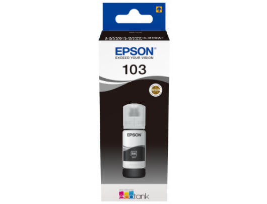 Rašalinė EPSON 103BK, juodos spalvos