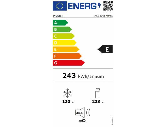 Šaldytuvas-šaldiklis INDESIT INKS 1361 XR4E1