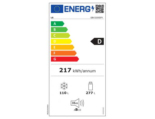Šaldytuvas LG GBV3200DPY iš ekspozicijos