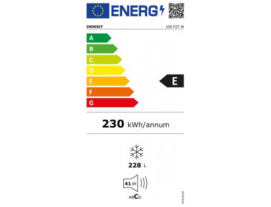 Šaldiklis INDESIT UI6 F2T W  "NoFrost"