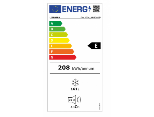LIEBHERR FNe 4204 Pure Šaldiklis