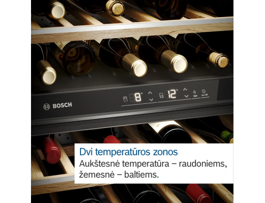 Vyno šaldytuvas BOSCH KWK16ABGB