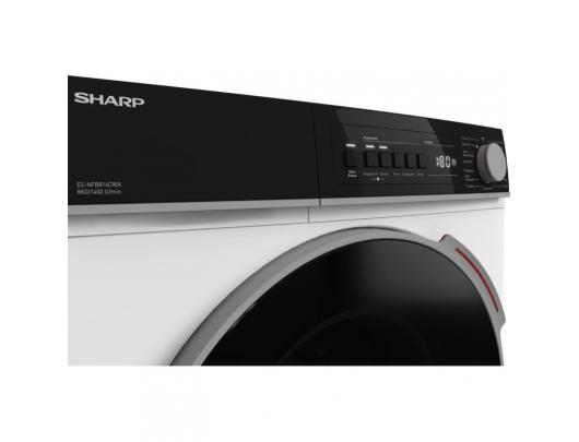 Skalbimo mašina SHARP ESNFB814BW1NAEE
