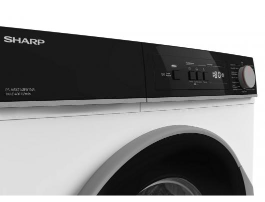 Skalbimo mašina SHARP ESNFA714BW1NNAEE