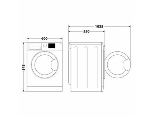 Skalbimo mašina INDESIT IM 864 MY TIME EE