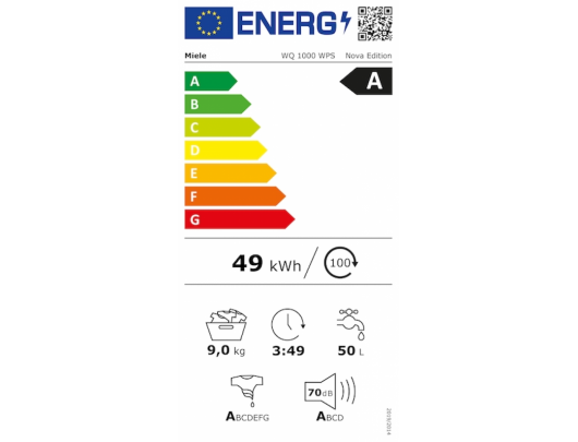 Skalbyklė MIELE WQ 1000 WPS EU1 LW Nova Edition 12708900