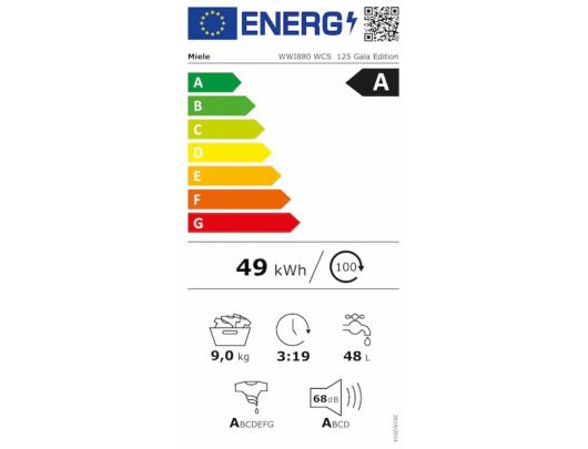 Skalbimo mašina MIELE 12491490 WWI880 WCS 125 Gala Edition