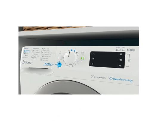 Skalbyklė - džiovyklė INDESIT BDE 86436 WSV EE