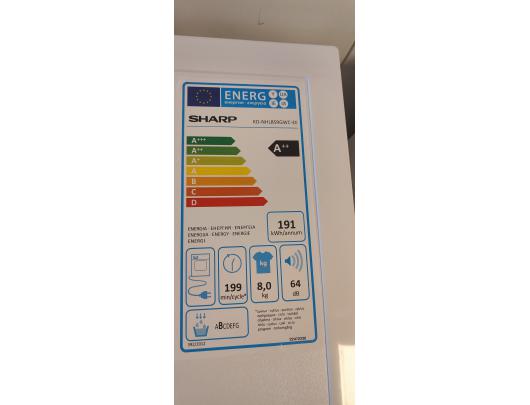 Džiovyklė SHARP KDNHL8S9GWCEE