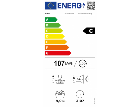 Džiovyklė MIELE TWD640WP 12729680