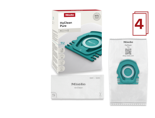 Dulkių siurblio maišeliai MIELE 12557060 HyClean Pure TU Guard S1, L1