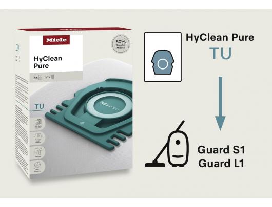Dulkių siurblio maišeliai MIELE 12557060 HyClean Pure TU Guard S1, L1