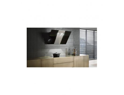 Miele Da 6096 W Black Wing Wall Mounted Cooker Hood