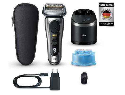 Barzdaskutė BRAUN 9567cc Pro+ Silver W&D