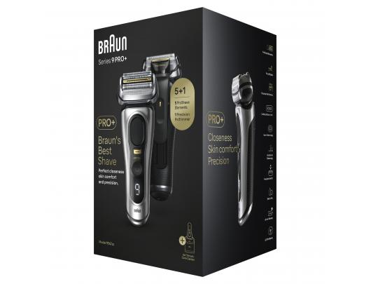 Barzdaskutė BRAUN 9567cc Pro+ Silver W&D
