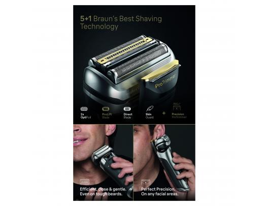 Barzdaskutė BRAUN 9565cc Pro+ Grey W&D