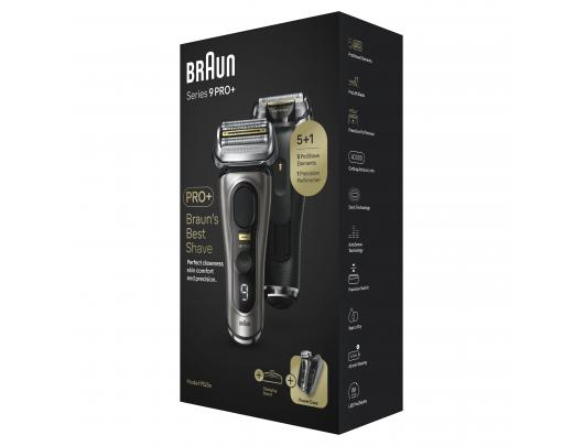 Barzdaskutė BRAUN 9525s Pro+ Grey W&D
