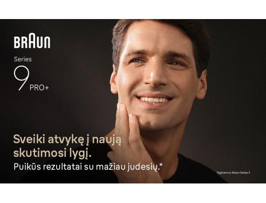 Barzdaskutė BRAUN 9600s Pro+ Black W&D