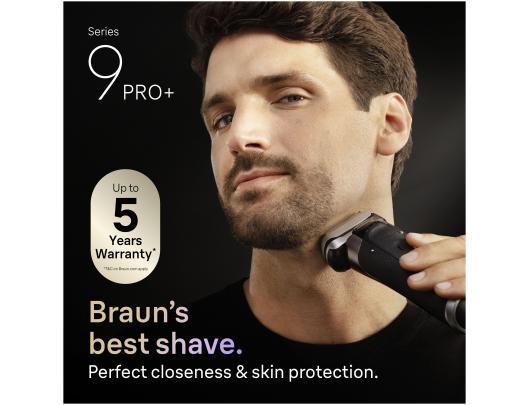 Barzdaskutė BRAUN 9600s Pro+ Black W&D