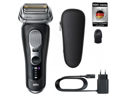 Barzdaskutė BRAUN 9600s Pro+ Black W&D