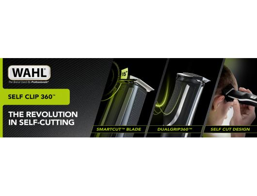 Plaukų kirpimo mašinėlė WAHL 3028049 Self-Clip 360, belaidė, USB