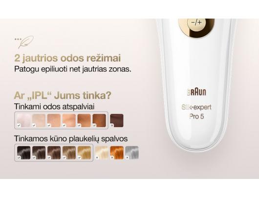Fotoepiliatorius BRAUN PL 5382 Silk-expert Pro 5 IPL