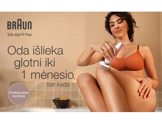 Epiliatorius BRAUN SES9-030 3D Flex Silk epil 9