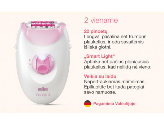 Epiliatorius BRAUN SE3-031 Silk epil 3