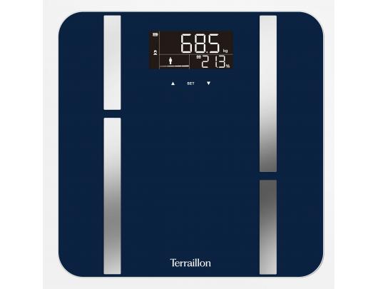 Svarstyklės TERRAILLON 15402 X-Line Fit, kūno analizatorius, KMI, 180kg /100g.