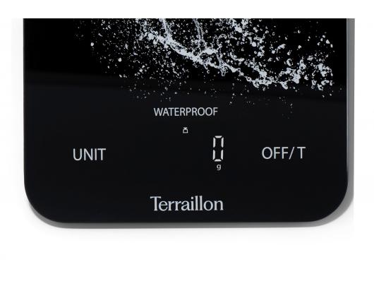 Virtuvinės svarstyklės TERRAILLON 15307 Aqua Resist,  15kg /1g., IP67