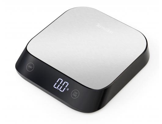 Virtuvinės svarstyklės TERRAILLON 15245 Epsilon, 5kg / 0,1/0,5/1g.