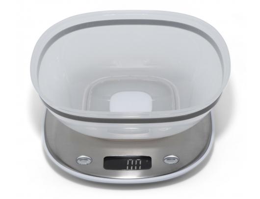 Virtuvinės svarstyklės TERRAILLON 15254 Macaron+  Frosted & Bowl, 5kg /0,5g./1g.