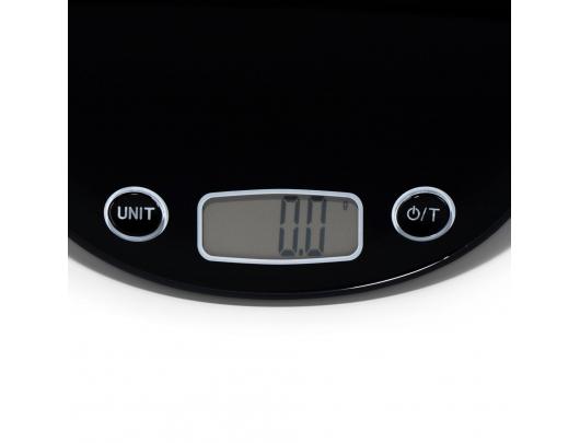 Virtuvinės svarstyklės TERRAILLON 15249 Macaron+ Noir Intense, 5kg /0,5g./1g.