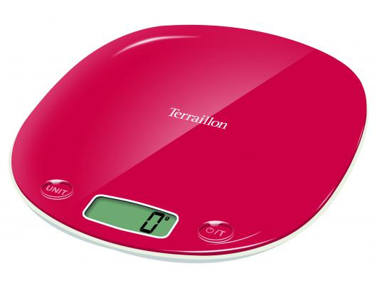 Virtuvinės svarstyklės TERRAILLON 15250 Macaron+ Framboise, 5kg /0,5g./1g.