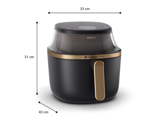 Karšto oro gruzdintuvė PHILIPS NA332/00