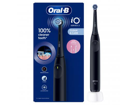 Dantų šepetėlis ORAL-B iOS2.1D9.0 Night Black (juodas)
