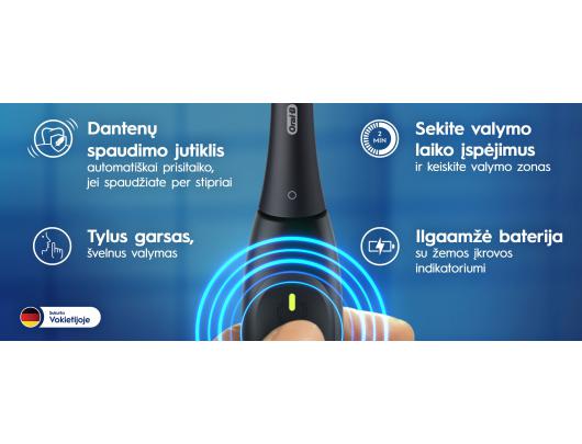Dantų šepetėlis ORAL-B iOS2.1C9.0 Green Forest (tamsiai žalsvas)