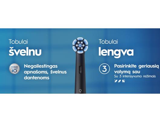 Dantų šepetėlis ORAL-B iOS2.1C9.0 Green Forest (tamsiai žalsvas)