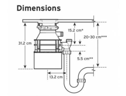 Maisto atliekų smulkintuvas ISE S460 SR-2 A/S (80367T)