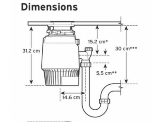 Maisto atliekų smulkintuvas ISE E1000 SR-2 A/S (80384T)
