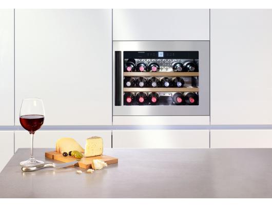 Įmontuojamas vyno šaldytuvas LIEBHERR  WKEes 553 GrandCru    44cm; 48but.