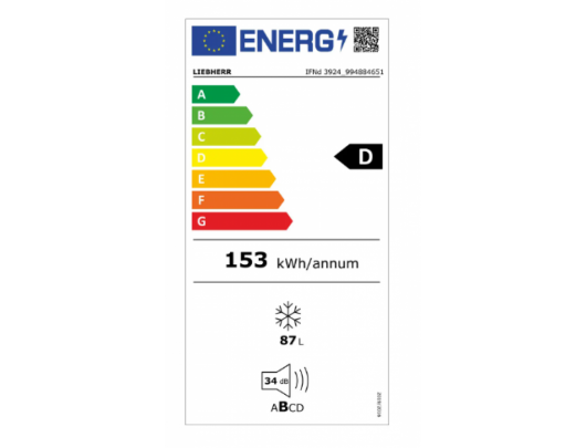 Įmontuojamas šaldiklis LIEBHERR IFNd 3924 (ll) Plus NoFrost