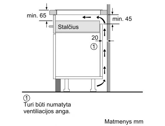 Indukcinė kaitlentė BOSCH PIV931HC1E