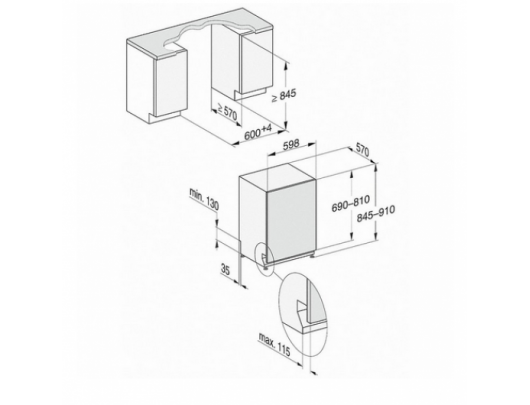 Indaplovė MIELE G 7165 SCVi XXL