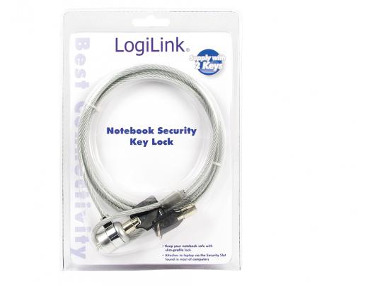 Kompiuterio užraktas Logilink Notebook Security Lock 1.5 m