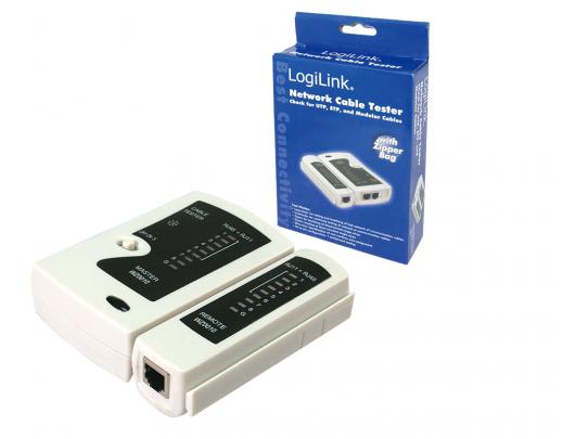 Tinklo kabelių testeris Logilink Network Cable Tester
