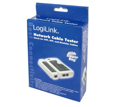 Tinklo kabelių testeris Logilink Network Cable Tester