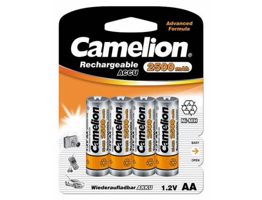 Baterija Camelion AA/HR6, 2500 mAh, Rechargeable Batteries Ni-MH, 4 vnt