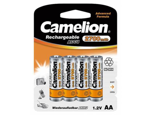 Baterija Camelion AA/HR6, 2700 mAh, Rechargeable Batteries Ni-MH, 4 vnt