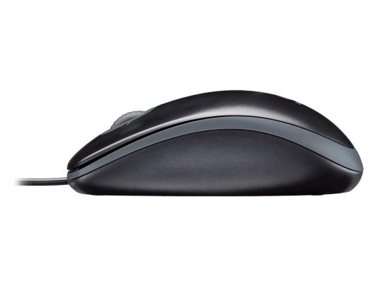Klaviatūra+pelė Logitech LGT-MK120-US Keyboard and Mouse, Keyboard layout QWERTY, USB Port, Black, Mouse included, International EER